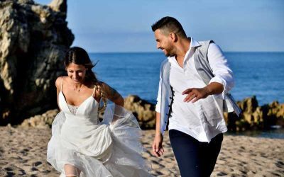 Cómo elegir el vestido de novia perfecto para fotos de boda.